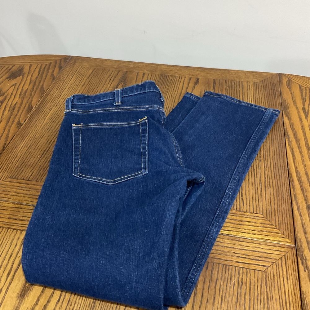 Deep Indigo Men's Straight Jeans